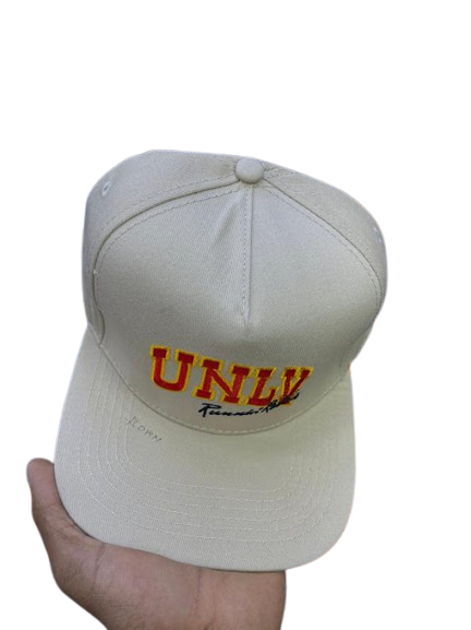 UNLV Runnin' Rebels Collegiate Snapback Cap – Cream & Red